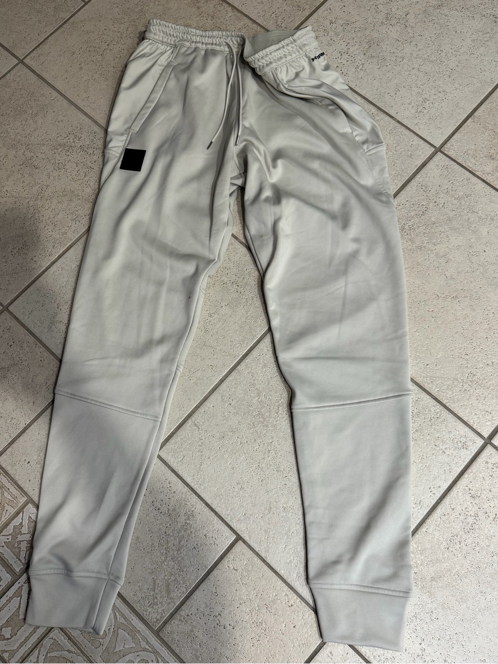 Under Armour Light Gray/Off white Men's Jogger Pants - Sma